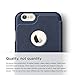 iPhone 6S Case, elago® [Leather Flip][Jean Indigo/Jean Indigo] - [Card Slot][Screen Protection][Premium Hybrid Construction] – for iPhone 6/6S