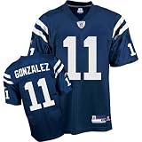 Reebok Indianapolis Colts Anthony Gonzalez Replica Jersey Extra Large