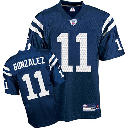 Reebok Indianapolis Colts Anthony Gonzalez Replica Jersey Extra Large