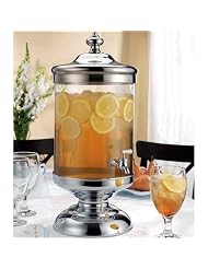 Buy Shannon Crystal 2 Gallon Roxborough Beverage Jar Dispenser with Spigot