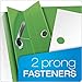 Oxford Clear Front Report Covers, Letter Size, Green, 25 per Box (55807)