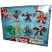 Marvel Superhero Squad Mini Figure 7Pack Defeat of Dr. Doom Volcana, Reptil, Falcon, SpiderMan, Hulk, Iron Man, Dr. Doom_s-1