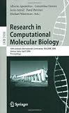 Research in Computational Molecular Biology: 10th Annual International Conference, RECOMB 2006, Venice, Italy, April 2-5, 2006, Proceedings (Lecture ... Science Lecture Notes in Bioinformatics)