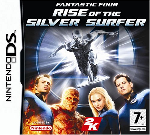 Childrens Toyshop  Video Games : Fantastic Four Rise of The Silver Surfer (Nintendo DS)