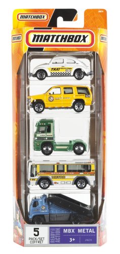 Imagen 7 de Matchbox C1817 - Juego de 5 coches [versión en inglés]