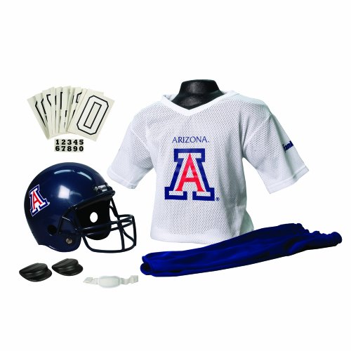 Franklin Sports NCAA Arizona Wildcats Deluxe Youth Team Uniform Set, Medium