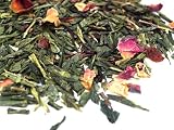 Cherry Blossom Green Tea. Japanese Green Tea. Gourmet Loose Tea. Net Wt: 4 oz. (Makes 50 Cups)