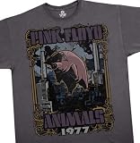 Pink Floyd Animals 1977 Concert T-Shirt, Big Man Pig Man Vintage Super Quality Band Shirt
