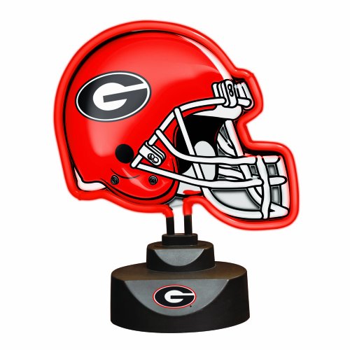 NCAA University of Georgia Neon Helmet