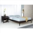 Modus Furniture Nevis Queen Size Simple Platform Bed, Espresso