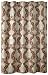 m.styles Baroque Shower Curtain, Blue