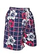 Boys Swim Trunks with pockets. Navy/Red/White Floral Sizes M-SM