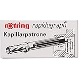 rOtring Rapidograph Ink Capillary Cartridges, Black (S0194640)