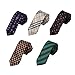DANF.02 Series Polyester Slim Ties For Husband-5 Styles Available By Dan Smith