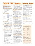 Microsoft Outlook 2007: Calendario, Contactos y Tareas. Guía de referencia rápida (resumen de funciones, consejos y atajos de teclado. Hoja plastificada)(Spanish Edition)