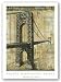 George Washington Bridge by P. Moss 22.75"x17" Art Print Poster