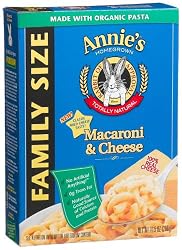 Annie's Homegrown Family Size: Classic Macaroni & Cheese, 10.5-Ounce Boxes (Pack of 6)