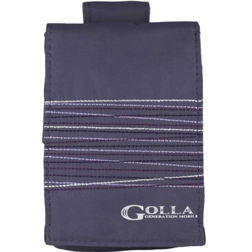 Golla Pouch with Neck-strap and Belt Loop in Chico Purple Fits Your iPhone, 3G, 3GS, 4 iPod, Most Point And Shoot Canon, Nikon, Casio, Olympus, and Sony Compact Cameras and Most Hand Held Devices