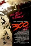  : Frank Miller's 300 (2007), Original Double-sided IMAX Movie Theatre Poster, 27x40, Gerard Butler