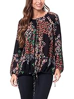 Peace & Love Blusa (Negro)