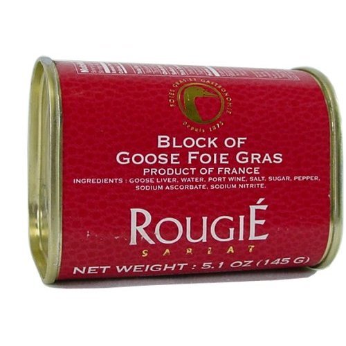 12 pack of Rougié Block of Goose Foie Gras (Paté) 5.1 oz 145 gr French luxury Rougie -... by Rougie