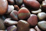 20 lbs. Polished Red Pebbles (1/2