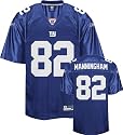 Mario Manningham Jersey: Reebok Blue Replica #82 New York Giants Jersey