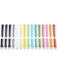 (Set of 15) Croco 20mm Watch Bands - Fit Philip Stein Large Size 2 (With Built in Quick Release Pins) !!!!