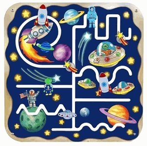 Anatex Outer Space Pathfinder Wall Panel