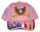 Ladies Firefighter, USA Firefighters Hat Lt. Pink