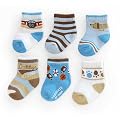Carter's 6 Pack Boys Sport Comfy Fit Socks - Blue, 3-12 Months