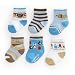 Carter's 6 Pack Boys Sport Comfy Fit Socks - Blue, 3-12 Months
