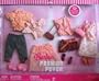 Barbie Fashion Fever Fashions & Accessories - 12+ Pieces Lots of Looks! Coral & Orange (2006)