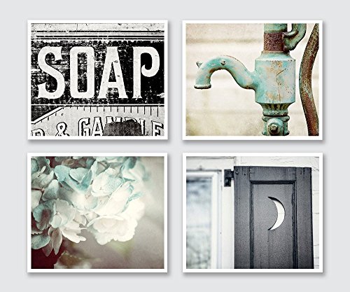 Bathroom Decor Set of 4 Photographs - 20%