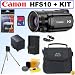 Canon VIXIA HFS10 HD Dual Flash Memory Camcorder + Accessory Kit