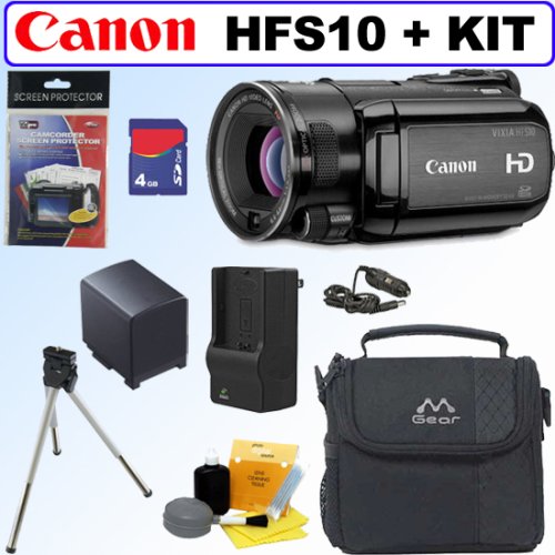 Canon VIXIA HFS10 HD Camcorder