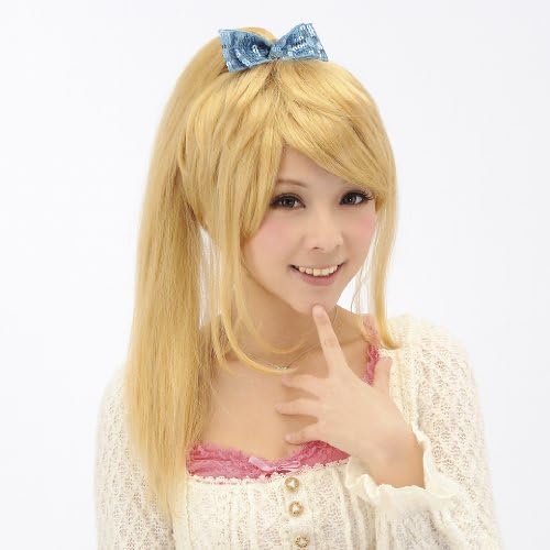 Japanese Anime Ponytail (Gold) WIG Costumes Cosplay Party Goods (Japan Import)