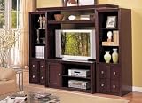 New All Wood Plasma LCD TV Entertainment Center, Item#F4461