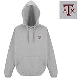 Texas A&M Aggies NCAA Goalie Pullover Hooded Sweatshirt (Large Grey Heather)