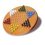 51SUoSEA3xL. SL160  Chinese Checkers Wooden Pegged Game by Wood Expressions