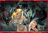 Ice Loves Coco Superhero Gekido #1 Signed Comic Book + Posters Adrianne Curry Graig Weich (Gekido)