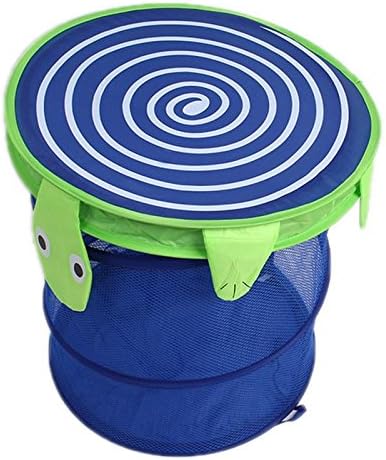 FO Washing Bin Basket Sorter Laundry Bag , Blue Turtle