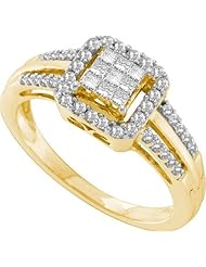 0.50CTW DIAMOND INVISIBLE RING