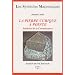 La pierre cubique � pointe : Synth�se de la Connaissance