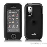 BoxWave Slim Rubberized Samsung U940 Glyde Shell Case - Durable Polycarbonate Snap Fit Shell Case with SmoothTouch Finish - Samsung U940 Glyde Cases and Covers (Jet Black)