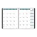 Brownline Monthly Academic Planner, July 2016 - August 2017, Twin-Wire, Black, 11 x 8.5