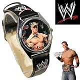 WWE JOHN CENA QUARTZ WATCH BLACK - Happy Bargains LTD