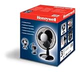 Click for more about Honeywell HT-109E 9" Oscillating Table Fan - Black - Kaz Consumer Products UK Ltd.