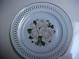 John F. Kennedy Rose Collector Plate