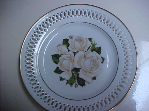 John F. Kennedy Rose Collector Plate